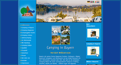 Desktop Screenshot of camping-in-bayern.info